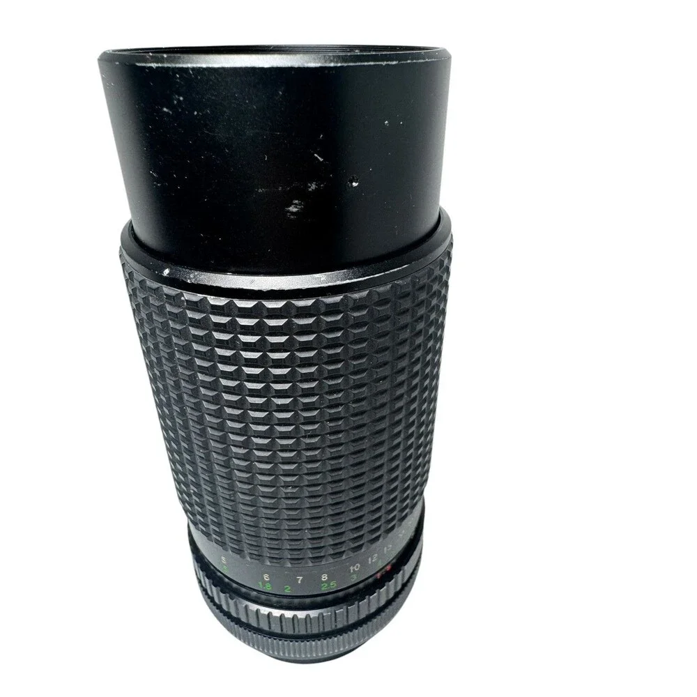 TOU/FIVE STAR MC AUTO MACRO ZOOM 1:45 75-200MM FOR CANON FILM CAMERA FD MOUNT